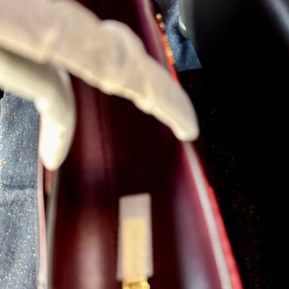 Michael Kors Red and Purple Women's Tote Bag - Picture 9 of 12